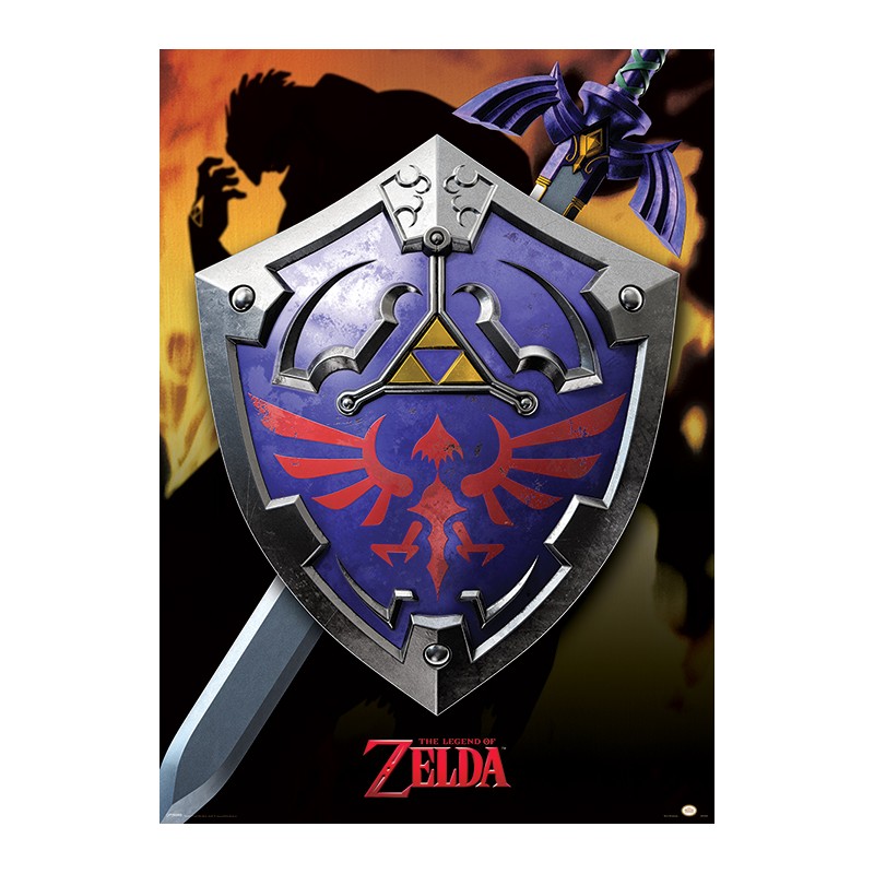 Poster - Zelda - Hylian Shield