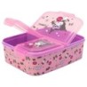 Lunch Box - Multi-compartment - Sanrio - Cherry & Spoon - Kuromi