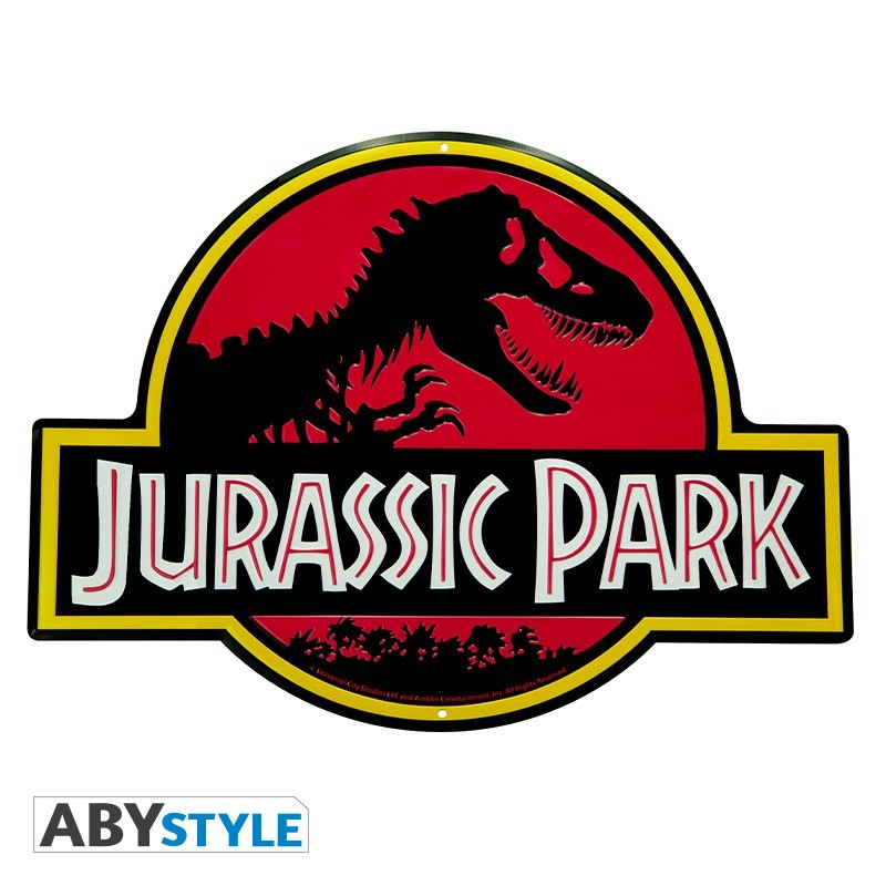 Metal plate - Jurassic Park