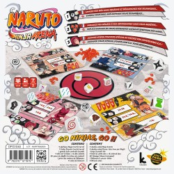 Card game - Confrontation - Dices - Speed - Naruto - Naruto - Ninja Arena