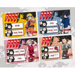 Card game - Confrontation - Dices - Speed - Naruto - Naruto - Ninja Arena